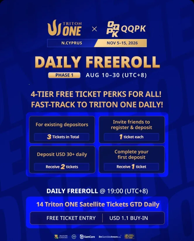 Path to Triton ONE starts on QQPK